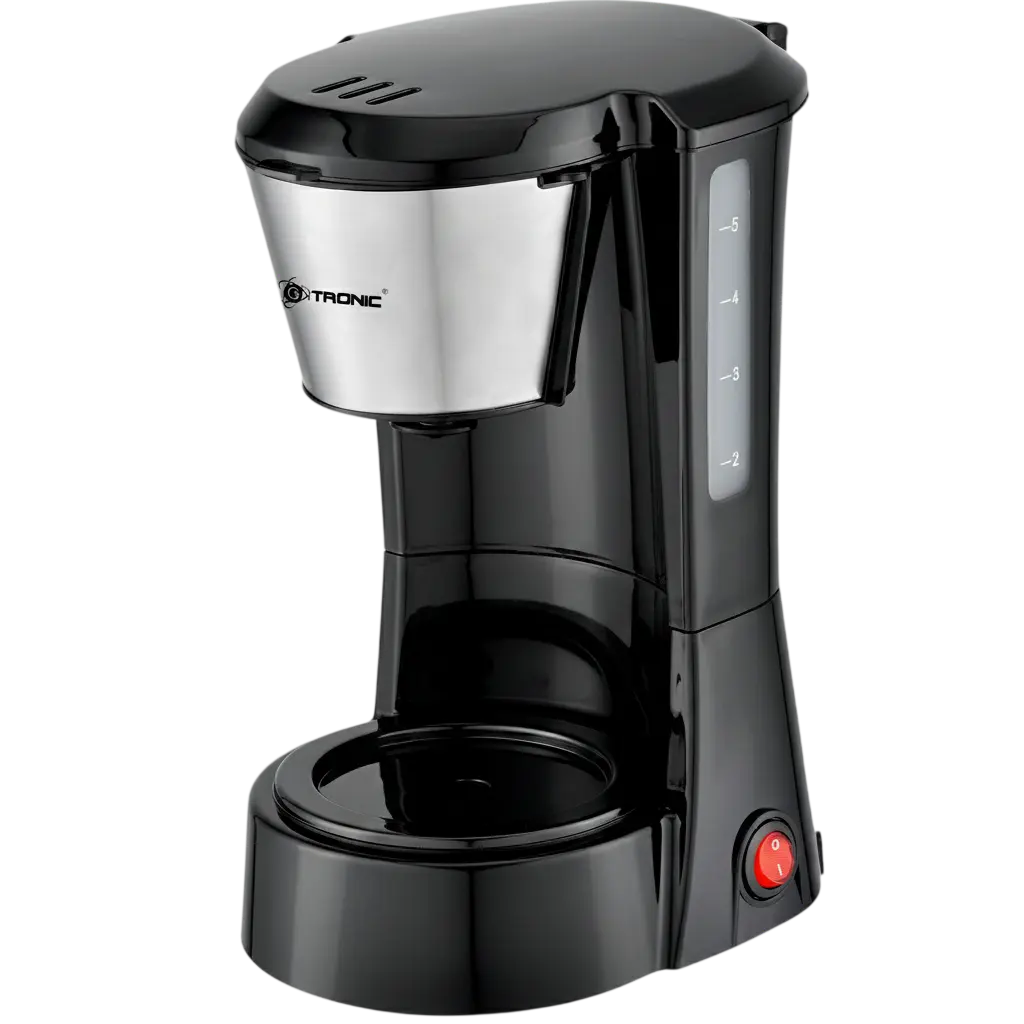 GTRONIC CAFETERA BLACK 750ML 5 TAZAS