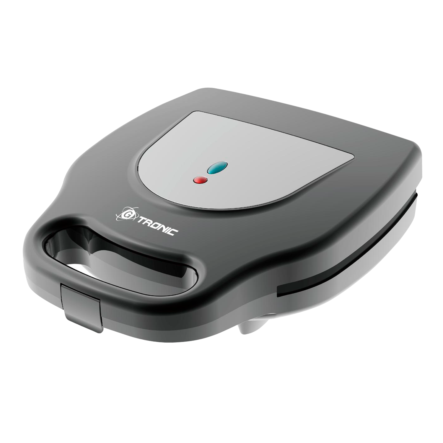 AREPERA GTRONIC 6 AREPAS 1400W ACERO INOXIDABLE Y NEGRO