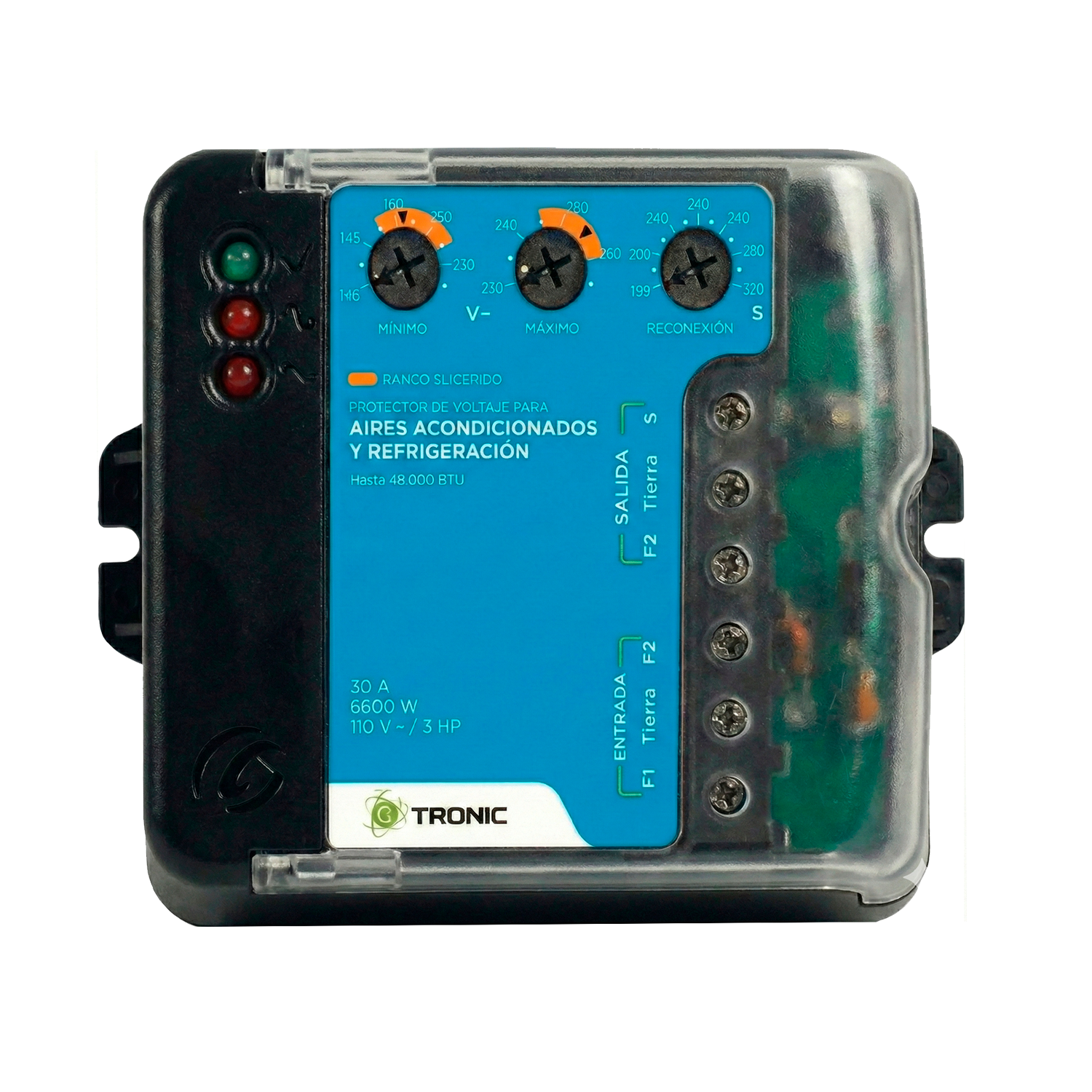 GTRONIC PROTECTOR VOLTAJE 120V GT-V312