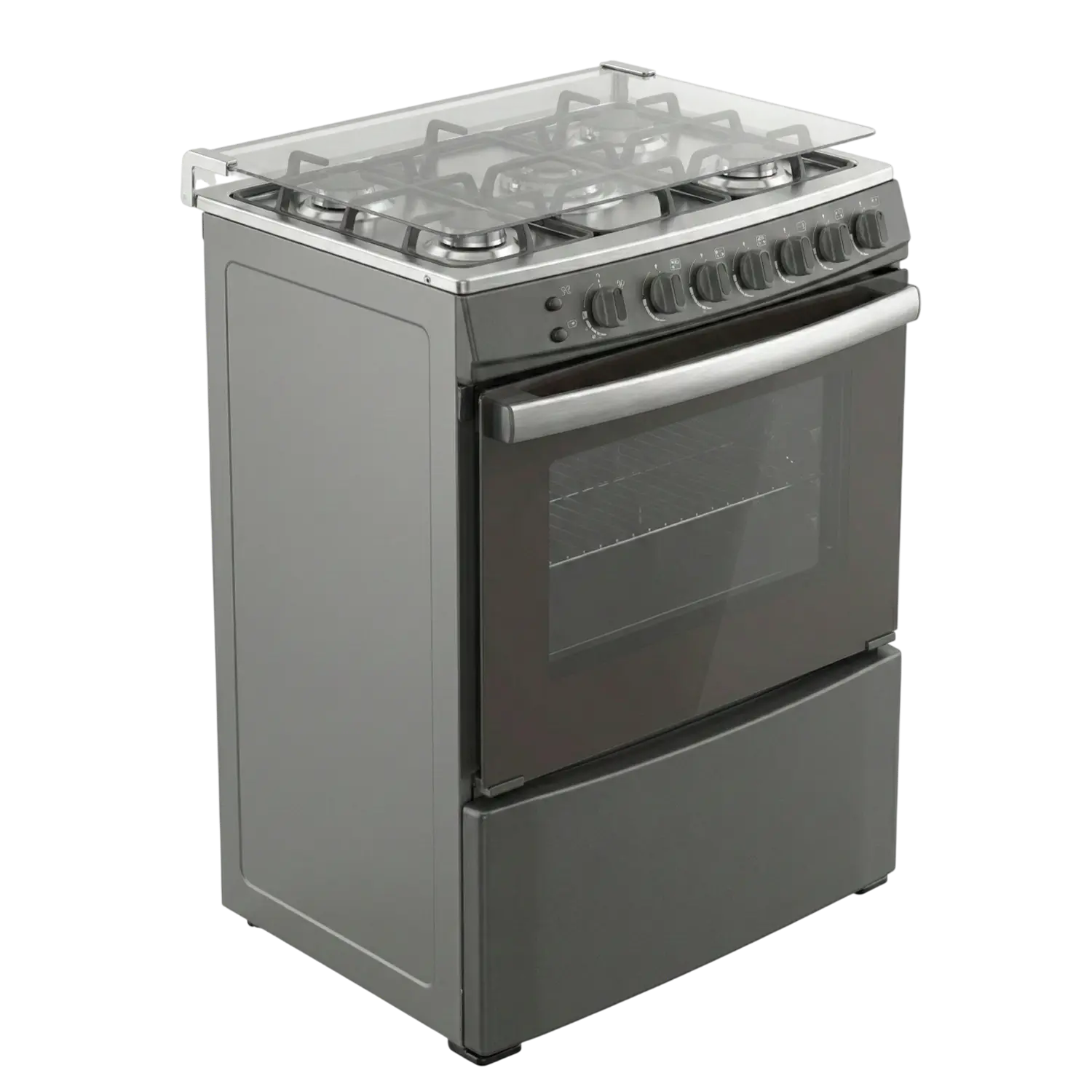 GTRONIC COCINA A GAS 30P EN FULL BLACK