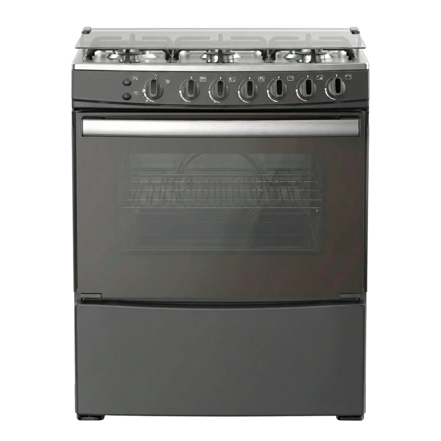 GTRONIC COCINA A GAS 30P EN FULL BLACK
