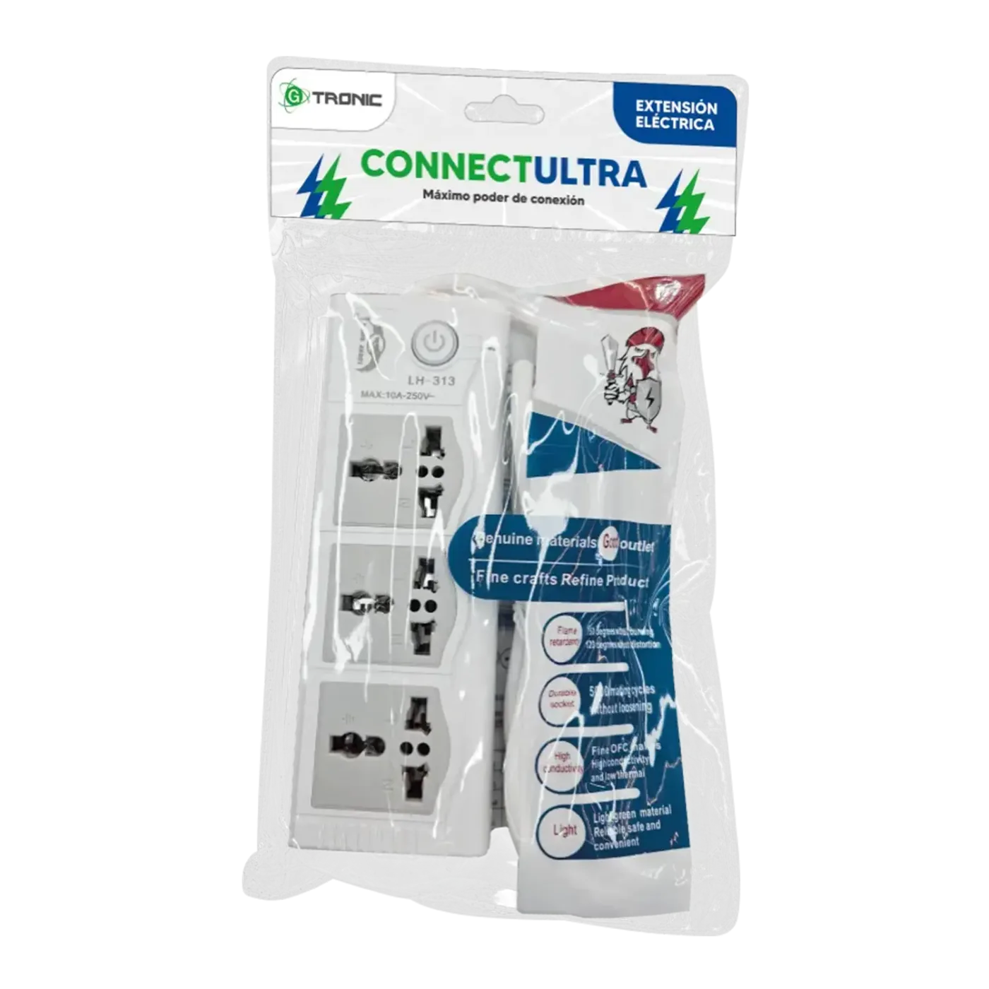GTRONIC EXTENSION CONNECT ULTRA 4 SALIDAS