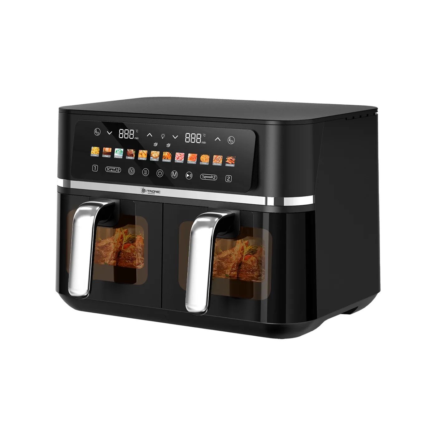 FREIDORA DE AIRE DOBLE GTRONIC DUALCRISP DE 9L (4+4)