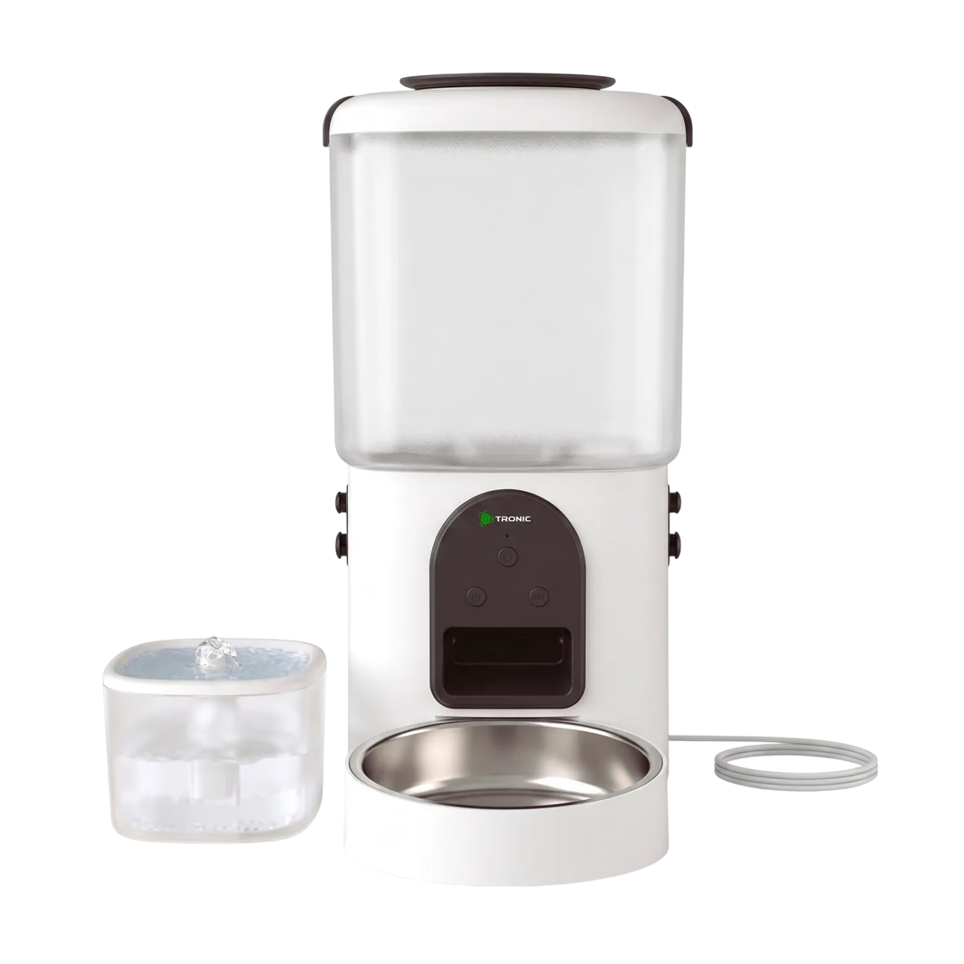 GTRONIC COMEDOR INTELIGENTE 2EN1 PETFLOWDUO
