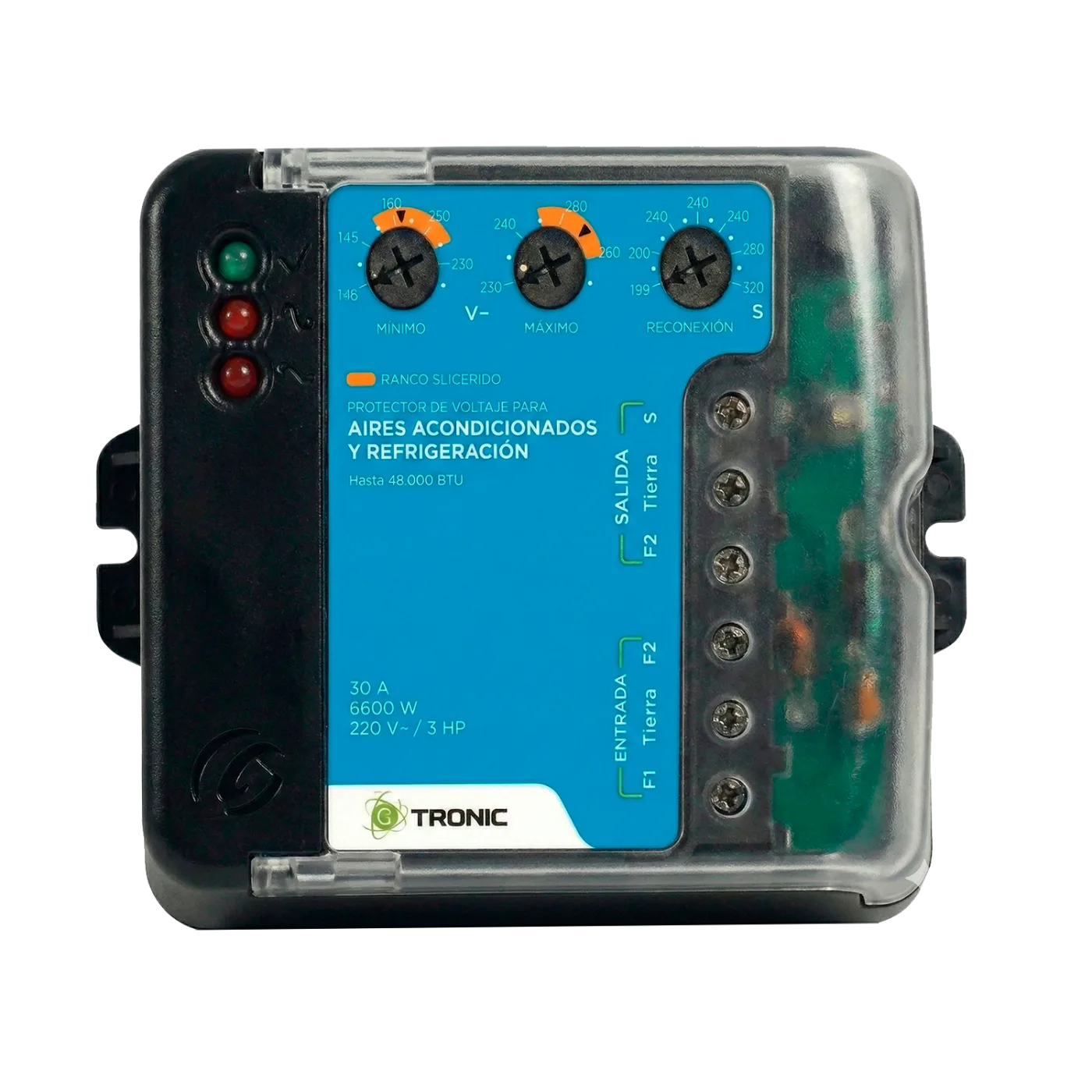 GTRONIC PROTECTOR VOLTAJE 220V GT-V312