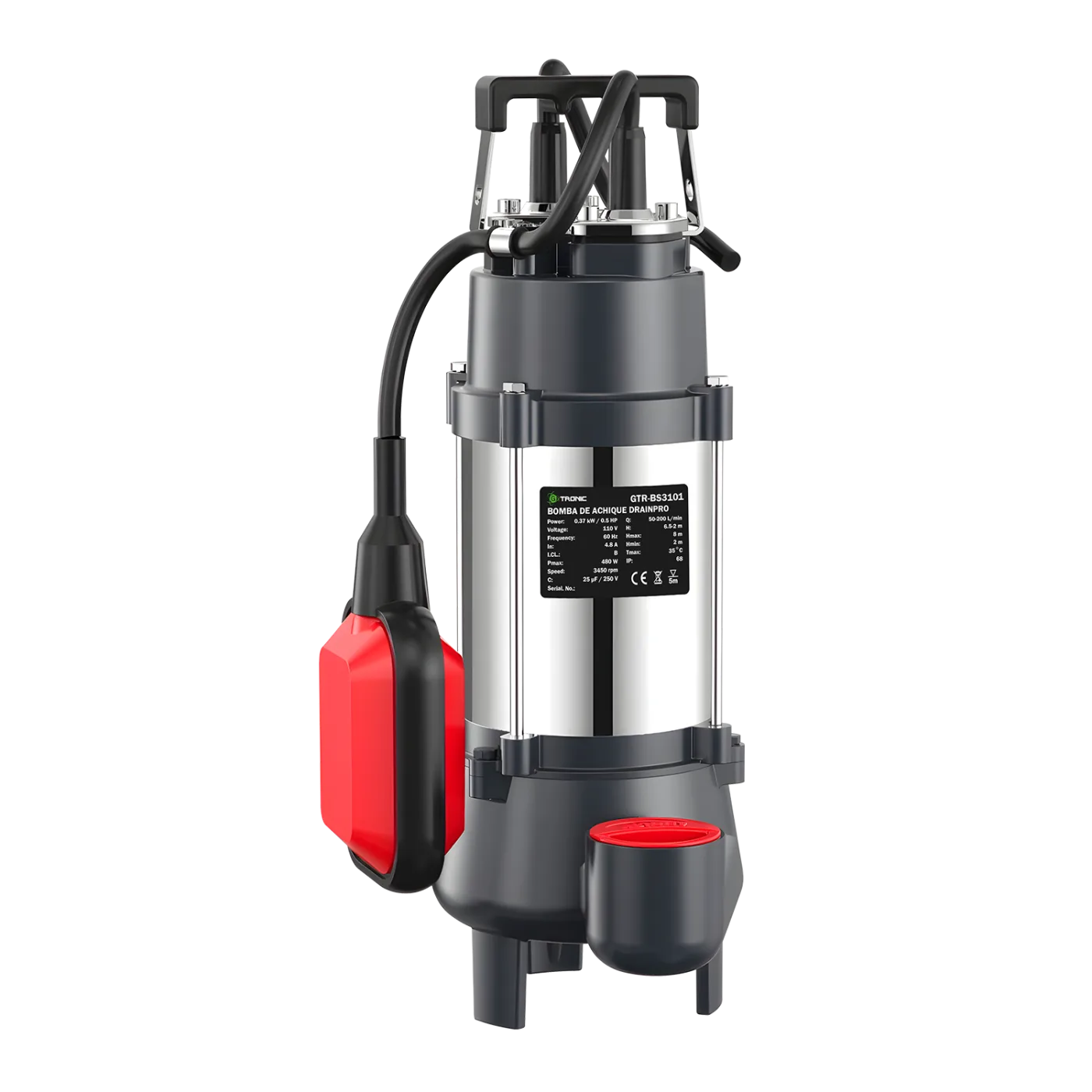 BOMBA SUMERGIBLE GTRONIC AQUADIVE 1HP
