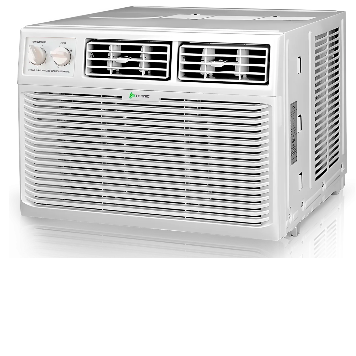AIRE DE VENTANA COMPACTO DE 12.000 BTU CONTROL MANUAL