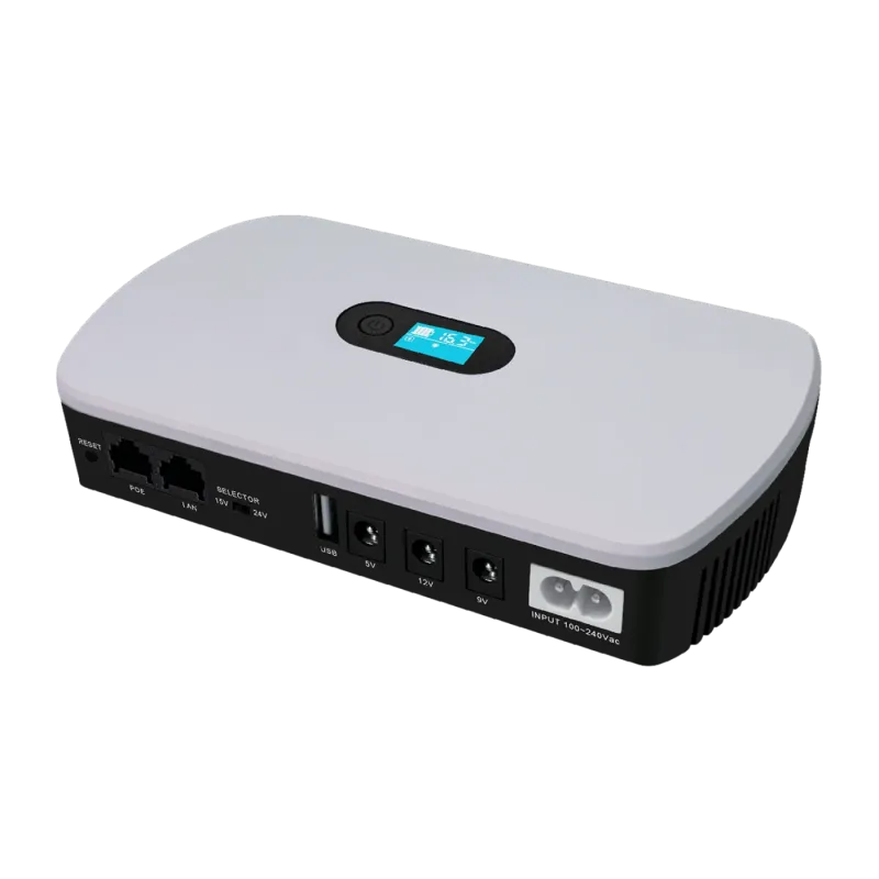 BATERIA DE RESPALDO GTRONIC LIFEPO4 8.000 MAH CON PANTALLA LCD