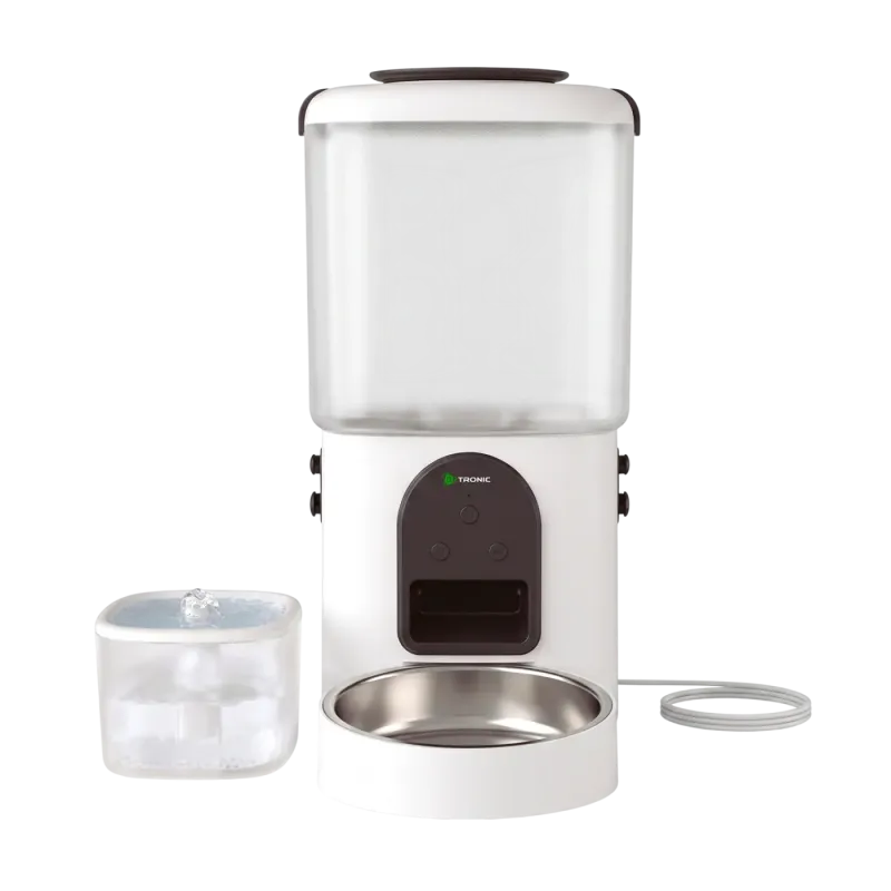GTRONIC COMEDOR INTELIGENTE 2EN1 PETFLOWDUO