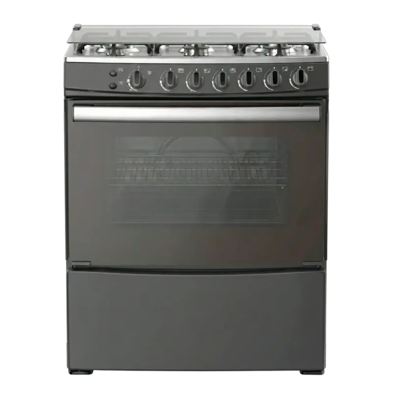 GTRONIC COCINA A GAS 30P EN FULL BLACK