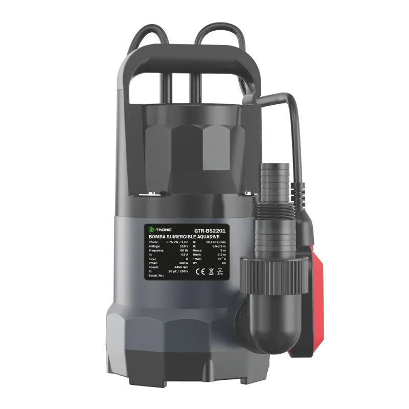BOMBA SUMERGIBLE GTRONIC AQUADIVE 1HP