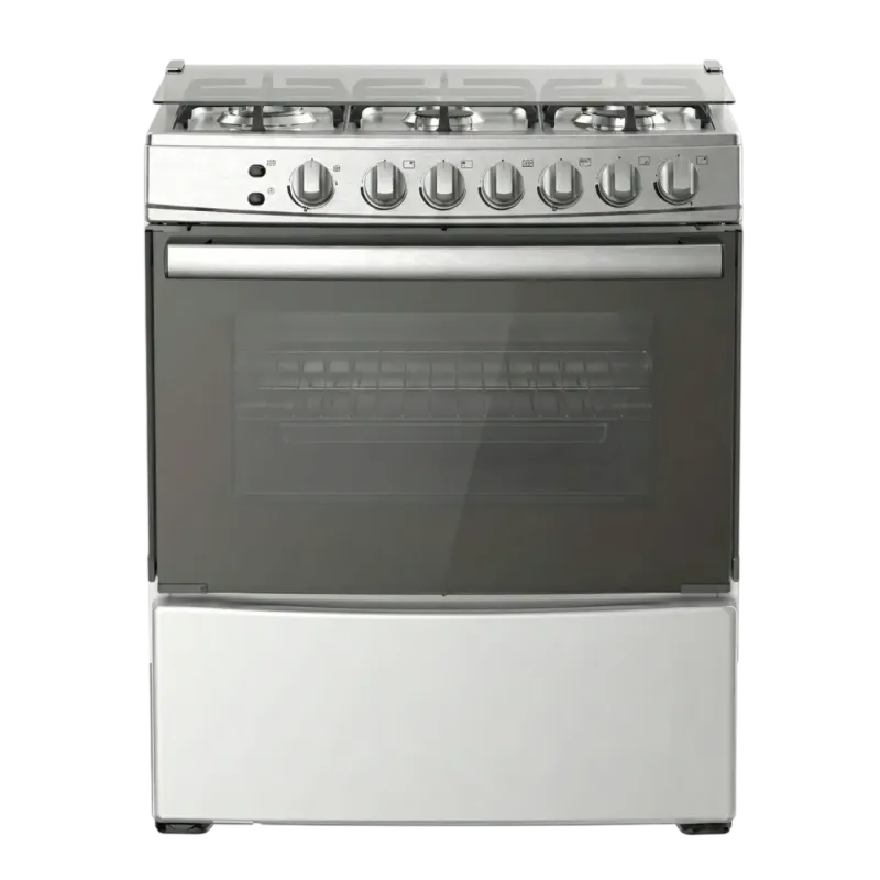GTRONIC COCINA A GAS 30P ACERO INOXIDABLE