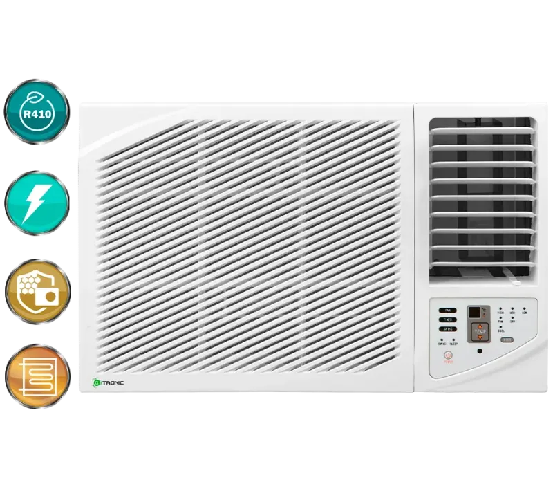 AIRE DE VENTANA DE 25.000 BTU 220V CONTROL REMOTO